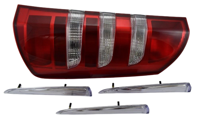 LAMPA TYLNA AUTOBUSU PRAWA +LISTWA OZDOBNA