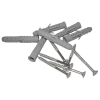 Uchwyt Kątowy dla Niepełnosprawnych lewy 100/40cm stal nier fi25