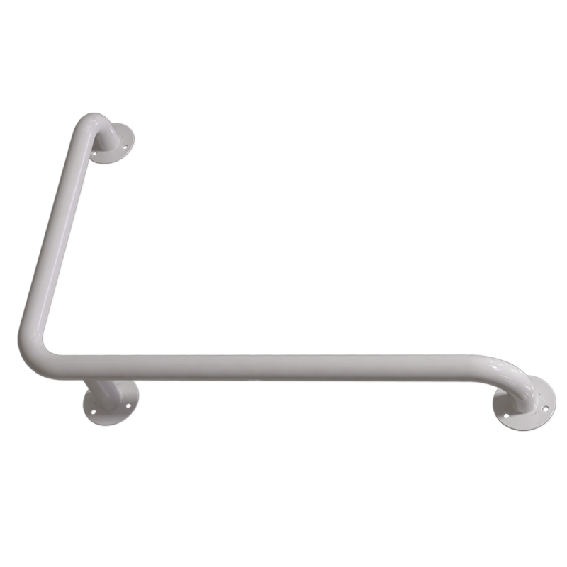 Uchwyt Kątowy dla Niepełnosprawnych prawy 60/40cm biały fi32