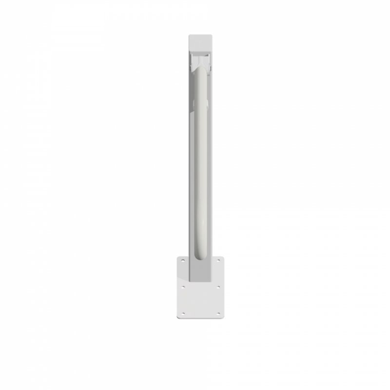 Uchwyt Uchylny WC dla Niepełnosprawnych wolnostojący 50cm biały fi32