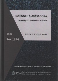 Dziennik ambasadora Londyn 1994-1999 Tom 1 Rok 1944 