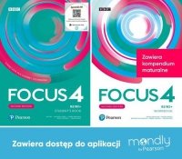 Focus 4 Podręcznik + ćwiczenia + kod Mondly 