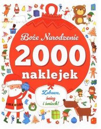 2000 naklejek Boże Narodzenie 
