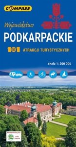 Województwo podkarpackie 101 atrakcji turystycznych 1:200 000