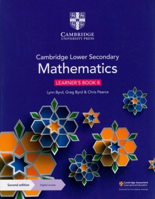 Cambridge Lower Secondary Mathematics Learner&#039;s Book 8 with Digital Access (1 Year)