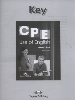 CPE Use of English Key