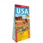 USA laminowana mapa samochodowo-turystyc<br />zna 1:4 750 000 