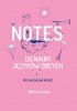 Notes do nauki języków obcych (okładka pudrowy róż) 