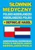 Słownik medyczny polsko-niderlandzki niderlandzko-polski z definicjami haseł 