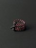 Ligaturka do saksofonu altowego Silverstein Titanium X Gen. 5 Small ebonit red cord