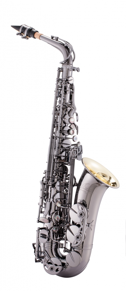 Saksofon altowy LC Saxophone A-701BD black plated finish