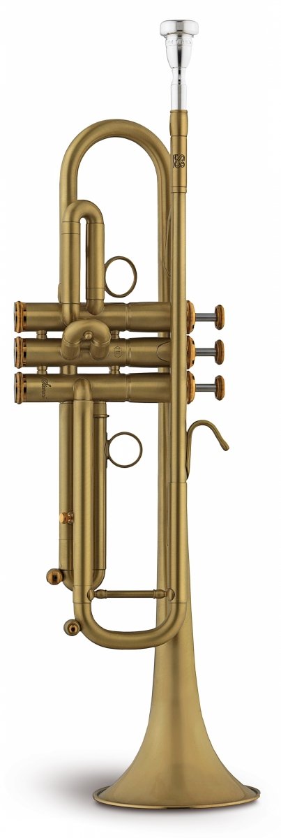 Trąbka B Stomvi S3 matowa &quot;gold plated trim kit&quot;