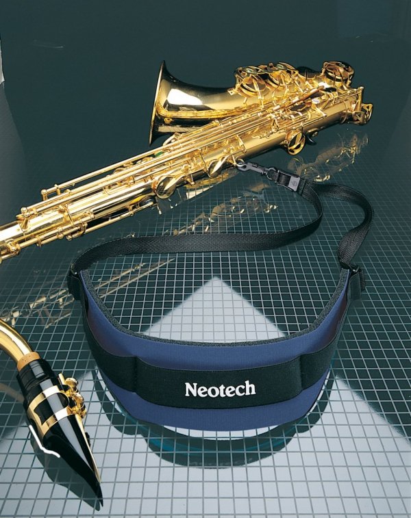 Pasek do saksofonu Neotech Soft Navy Regular