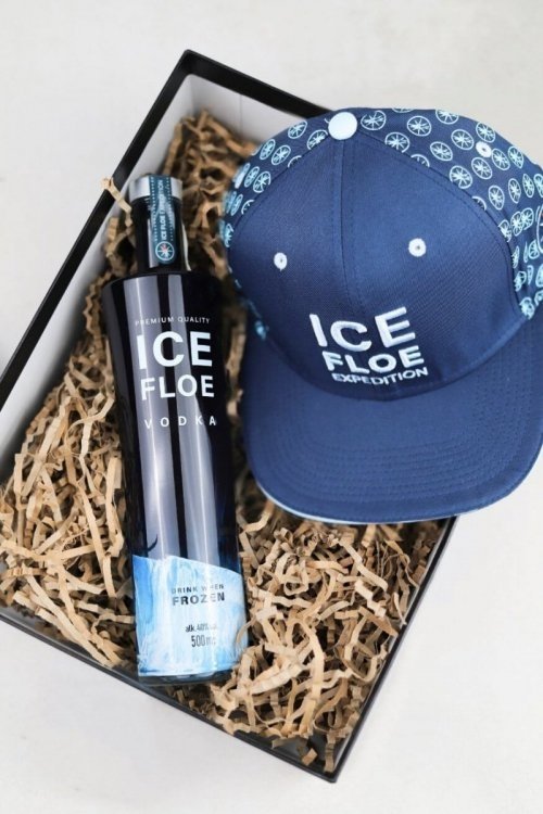 Zestaw prezentowy z wódką &quot;Ice &amp; Ice&quot;