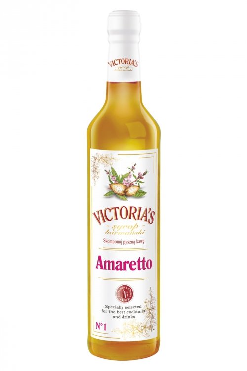 Syrop barmański AMARETTO (0,49 l)
