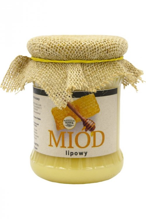 Miód LIPOWY (400 g) z pasieki