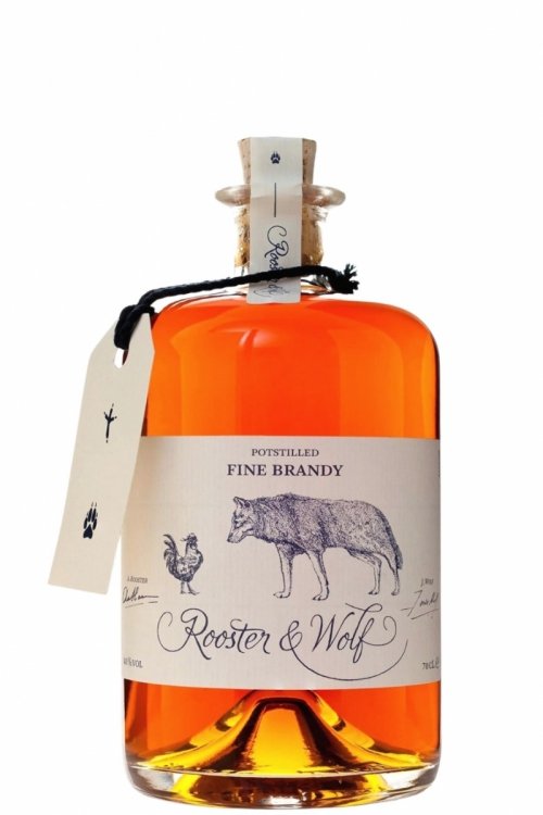 Brandy Rooster and Wolf - francuska brandy