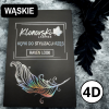 4D C CC D 0,07 7-13 mm  RAVEN LOOK Paleta Mix 1840 kępek WĄSKIE