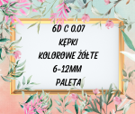 6D C 0,07 6-12mm Paleta Mix - Kolor Żółty 