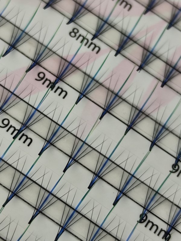 5D C 0,07 6-12mm BasicPro Paleta Mix - Ombre Zielone - Niebieskie KIM 