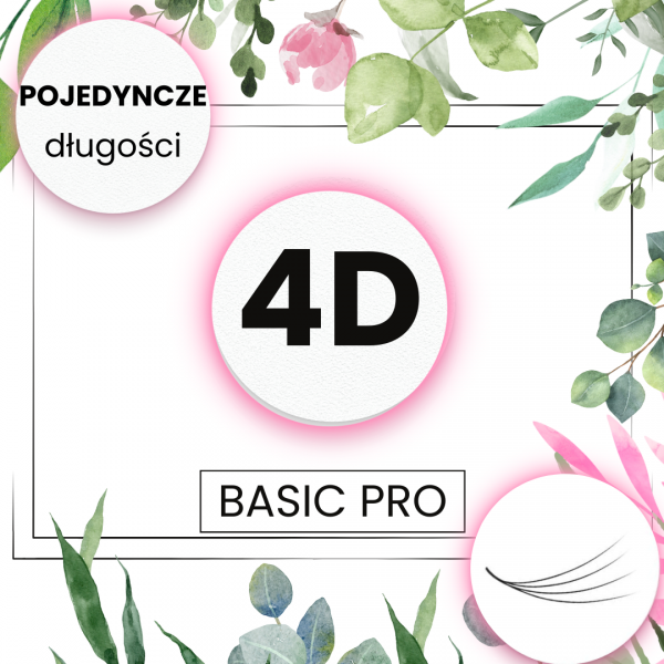 4D  C CC  D B 0,05  0,07  0,10 5-16 mm BasicPro POJEDYNCZE DŁUGOŚCI