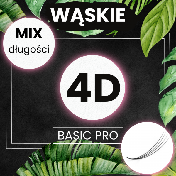 4D C CC D 0,07 0,10 BasicPro Paleta Mix 6-12mm WĄSKIE