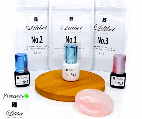 Klej do rzęs Lilibet Collection No.1- czas schnięcia 0,1s 