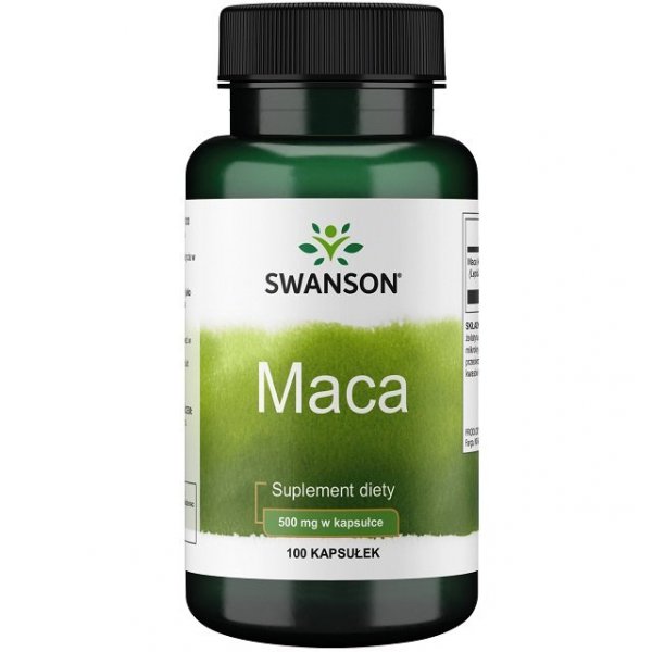 Swanson Maca Lepidium meyenii 100 kapsułek suplement diety
