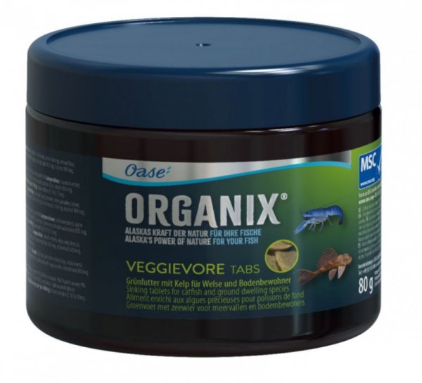 Oase Organix Veggievorte Tabs 150ml - pokarm tabletki dla ryb przydennych
