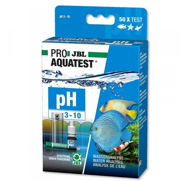 JBL Test pH 3.0-10.0  - Szybki test do określenia kwasowości w akwariach