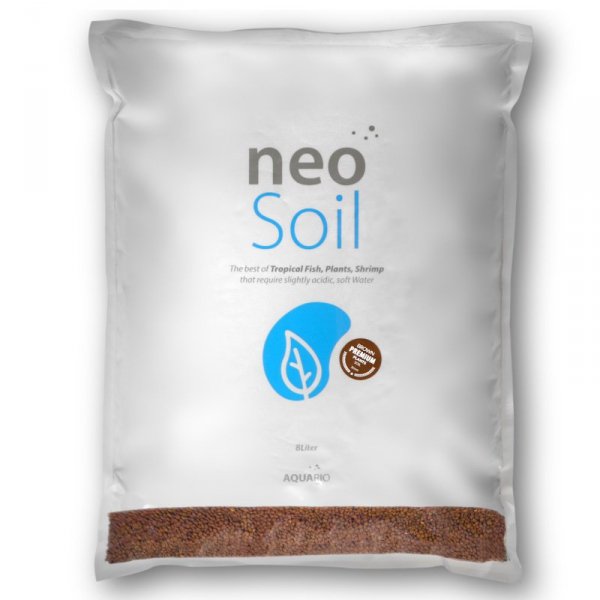 NEO Soil Plant Brown 8l - brązowe podłoże do akwarium roślinnego