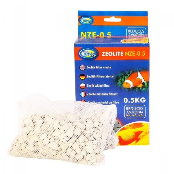Aqua Nova Zeolite NZE-0.5 - zeolit wkład filtra 0,5kg