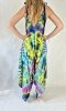K9 - Kombinezon Tie Dye z tkaniny bambusowej