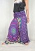 Szarawary Damskie „Peacock Bloom” – 100% Rayon z Tajlandii