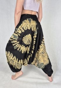 Szarawary alladynki tie dye