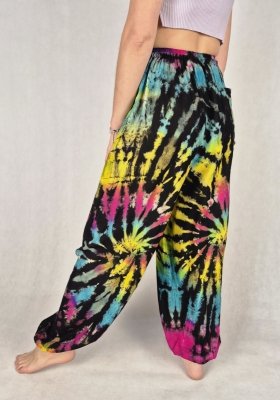 Klasyczne spodnie tie dye