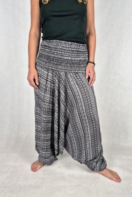 S29 - Szarawary Damskie „Sultanki” – 100% Rayon z Tajlandii