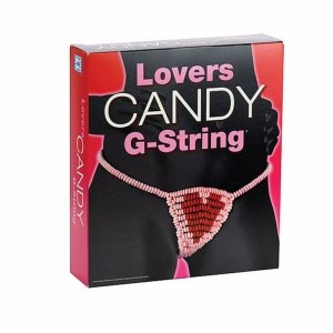 Cukierkowe stringi jadalne z sercem - Lovers Candy G-String