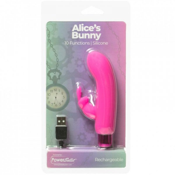 Wibrator - PowerBullet Alices Bunny Pink