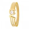 Złoty pierścionek LOVE z cyrkonią PR.00344 pr.585