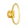  Złoty pierścionek z cytrynem PR.00923 pr.585