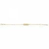 Złota bransoleta pod grawer 15cm BR.00640 pr.585
