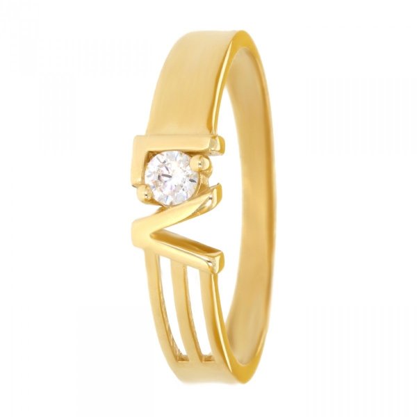 Złoty pierścionek LOVE z cyrkonią PR.00344 pr.585