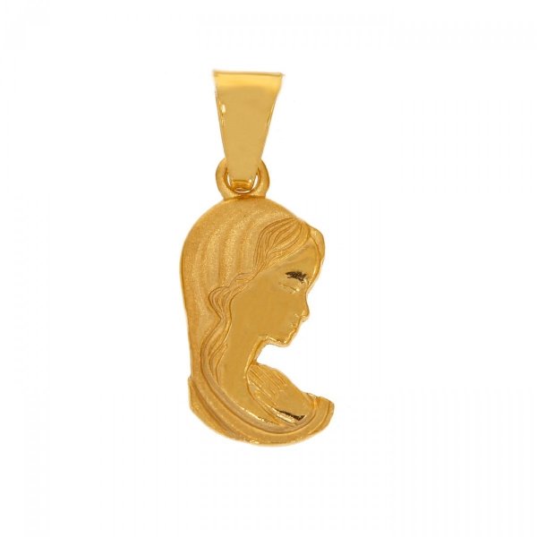Złoty medalik z wizerunkiem Madonny ME.00143 pr.585