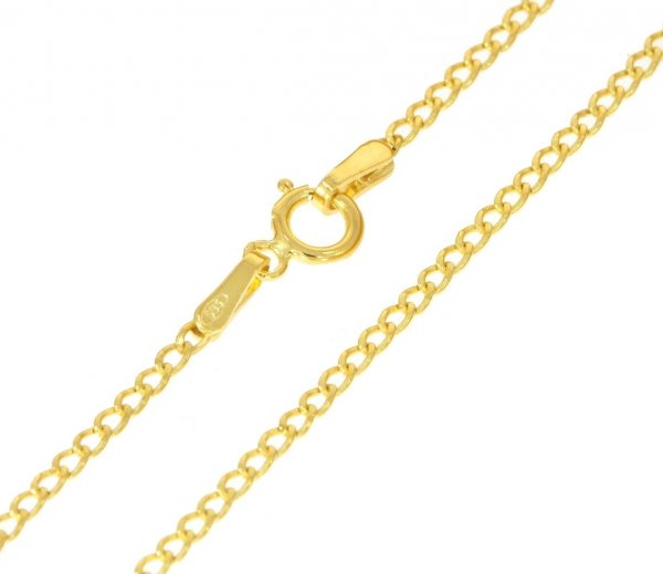 Złoty łańcuszek pancerka 45cm LA.00489 pr.585
