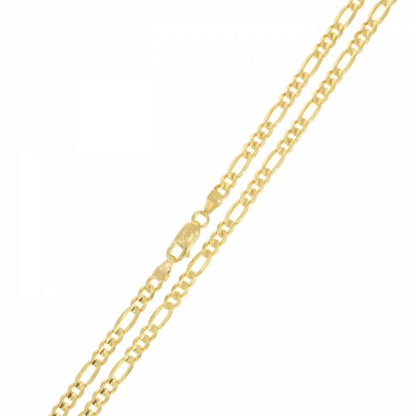 Złoty łańcuszek figaro 60cm LA.01364 PR.585