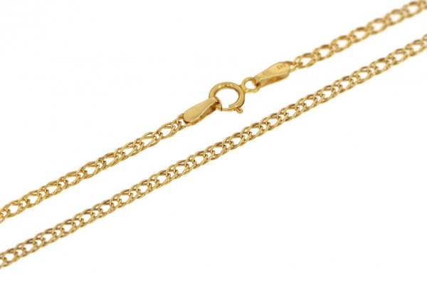 Złoty łańcuszek rombo 45cm LA.00267 pr.585