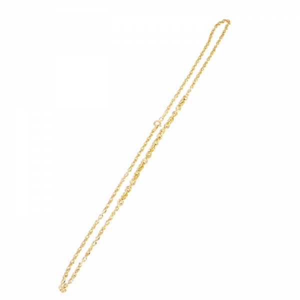 Złoty ozdobny naszyjnik 45cm LA.01478 pr.585