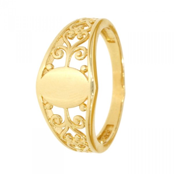 Złoty pierścionek ażurowy PR.00984 pr.585