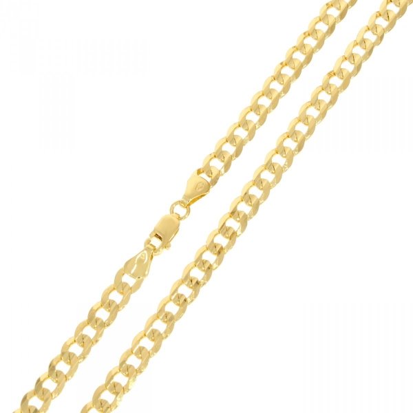 Złoty łańcuszek pancerka 50cm LA.01004 pr.585